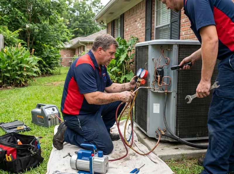 Evaporator and Condenser Coil Repair in Baton Rouge, LA
